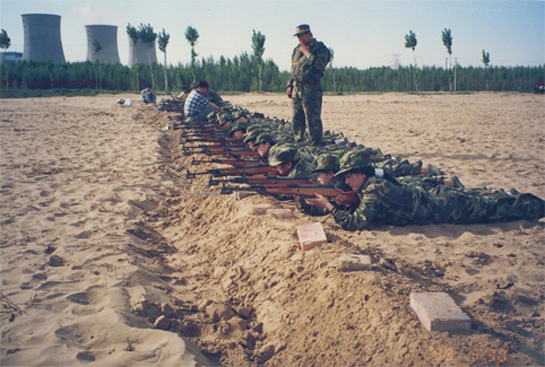1998年民兵训练射击
